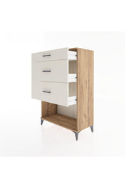 Hyperion Dolap 3 Çekmeceli 88x44x134 - S51M062V7B