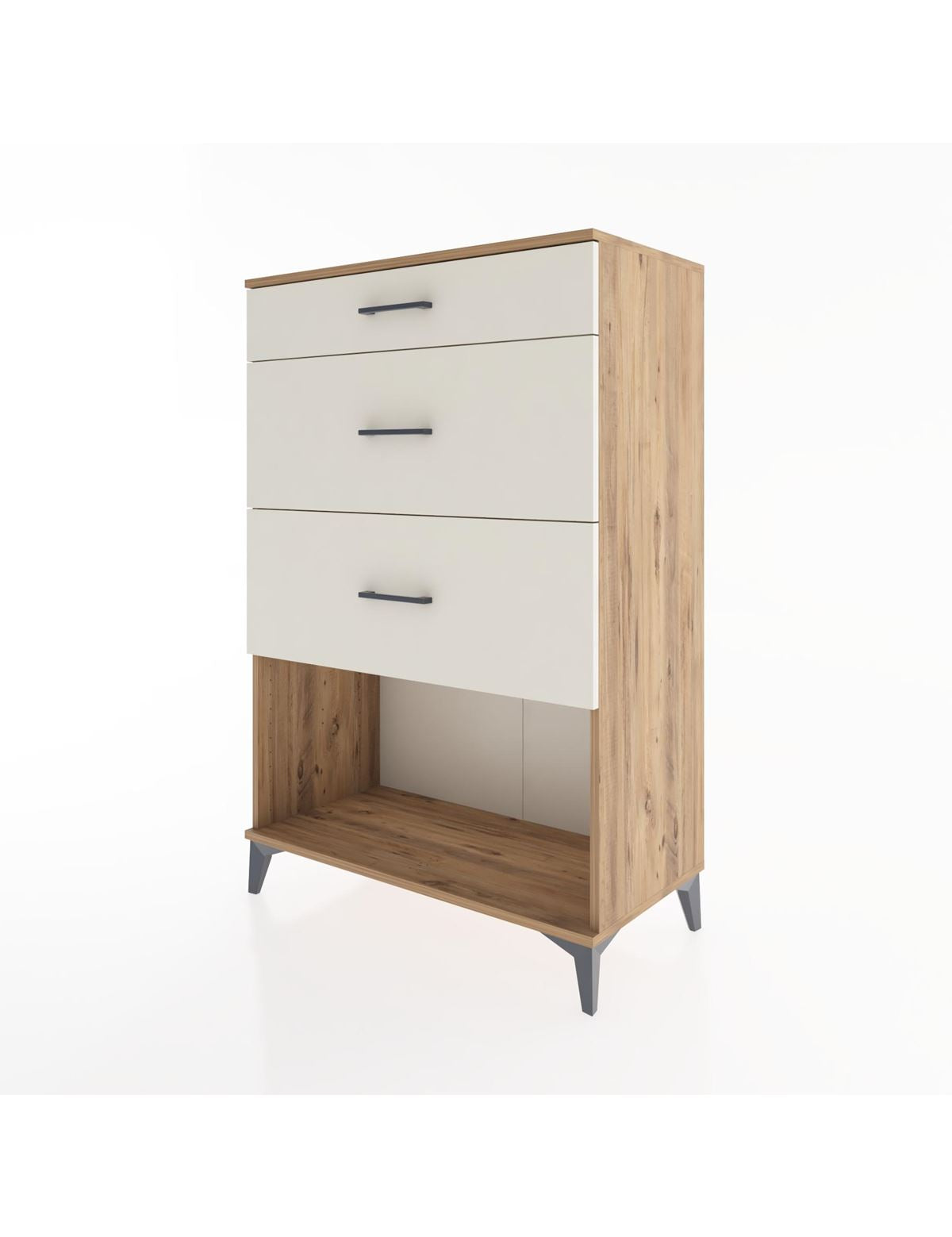 Hyperion Dolap 3 Çekmeceli 88x44x134 - S51M062V7B
