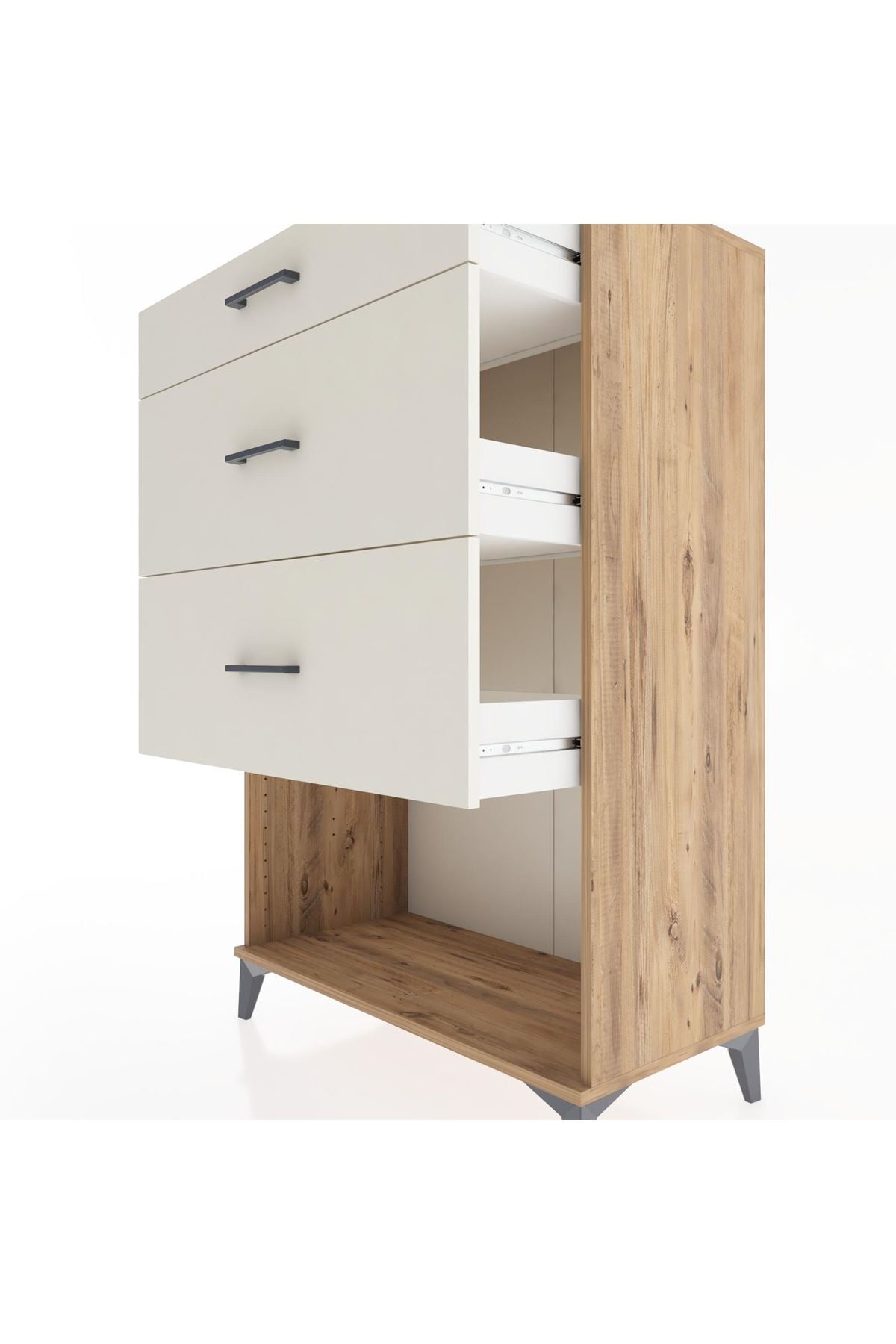 Hyperion Dolap 3 Çekmeceli 88x44x134 - S51M062V7B