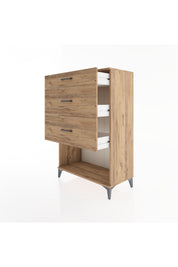 Hyperion Dolap 3 Çekmeceli 88x44x134 - S51M062V9B