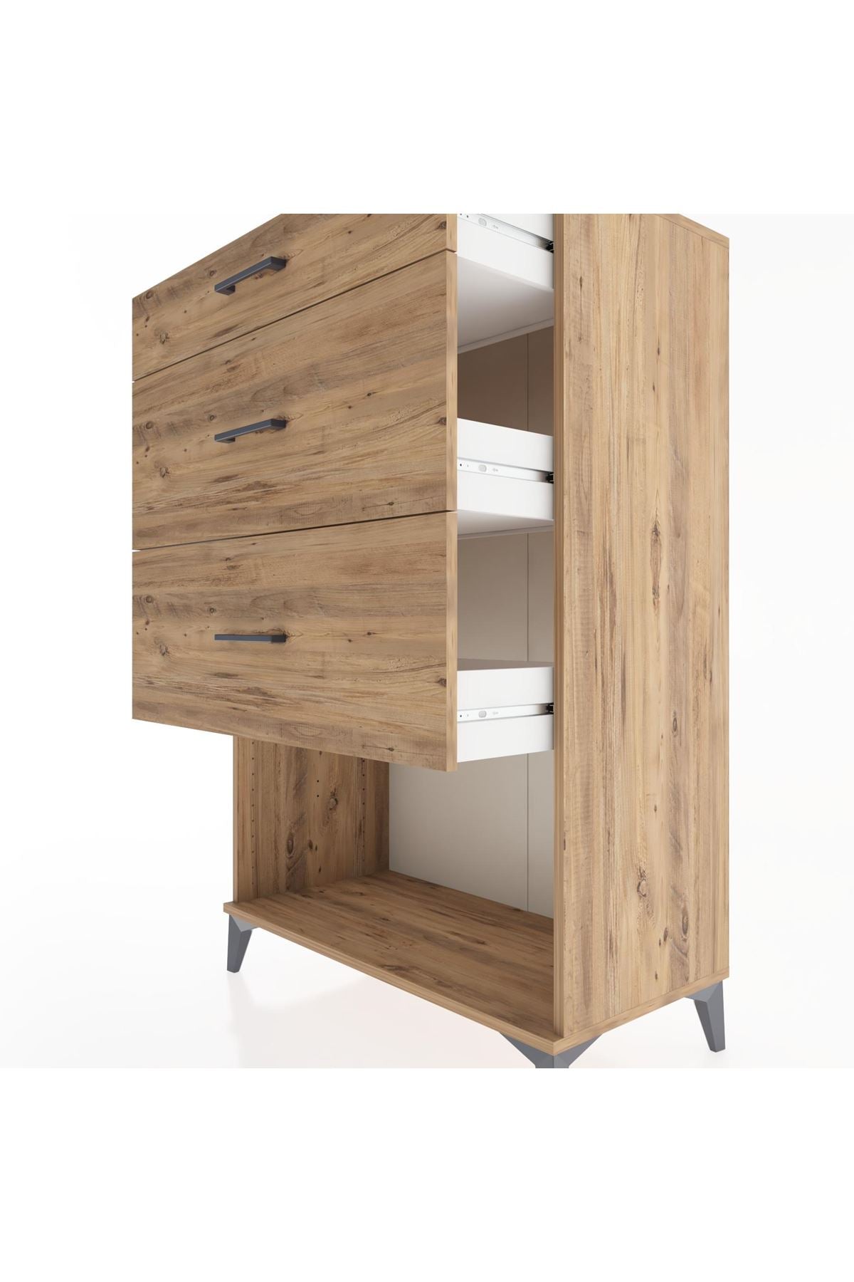 Hyperion Dolap 3 Çekmeceli 88x44x134 - S51M062V9B