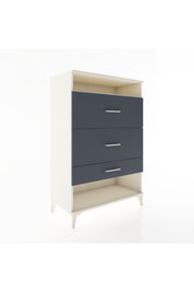 Hyperion Dolap Tek Raflı 3 Çekmeceli 88x44x134 - S51M063V2B