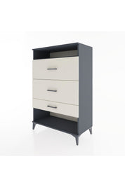 Hyperion Dolap Tek Raflı 3 Çekmeceli 88x44x134 - S51M063V4B