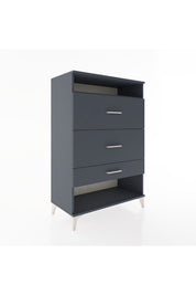 Hyperion Dolap Tek Raflı 3 Çekmeceli 88x44x134 - S51M063V5B