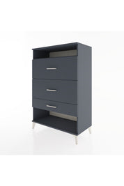 Hyperion Dolap Tek Raflı 3 Çekmeceli 88x44x134 - S51M063V5B