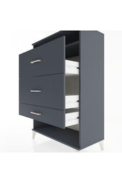 Hyperion Dolap Tek Raflı 3 Çekmeceli 88x44x134 - S51M063V5B