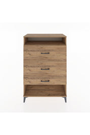 Hyperion Dolap Tek Raflı 3 Çekmeceli 88x44x134 - S51M063V9B
