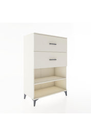 Hyperion Dolap Tek Raflı 2 Çekmeceli 88x44x134 - S51M064V1B