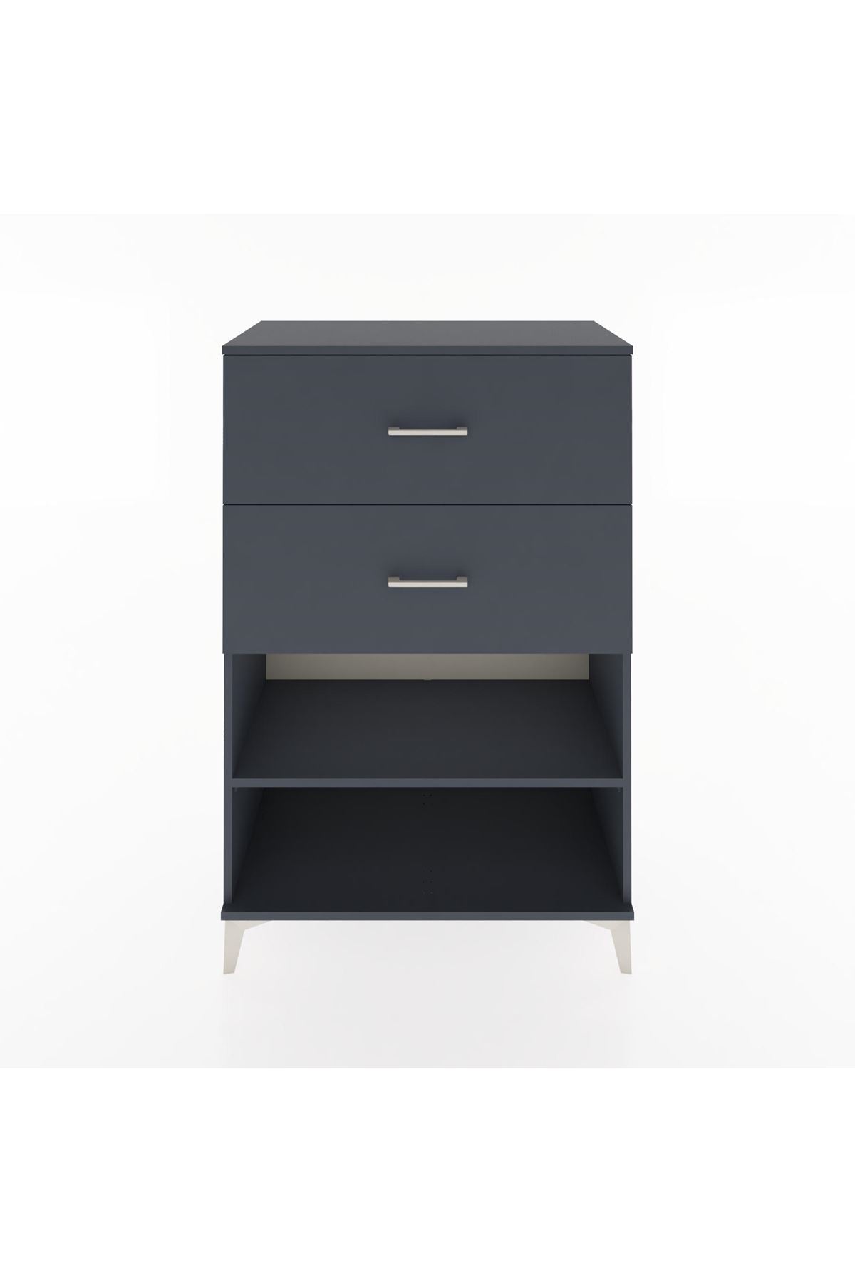 Hyperion Dolap Tek Raflı 2 Çekmeceli 88x44x134 - S51M064V5B