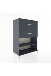 Hyperion Dolap Tek Raflı 2 Çekmeceli 88x44x134 - S51M064V5B