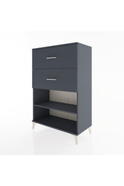 Hyperion Dolap Tek Raflı 2 Çekmeceli 88x44x134 - S51M064V5B