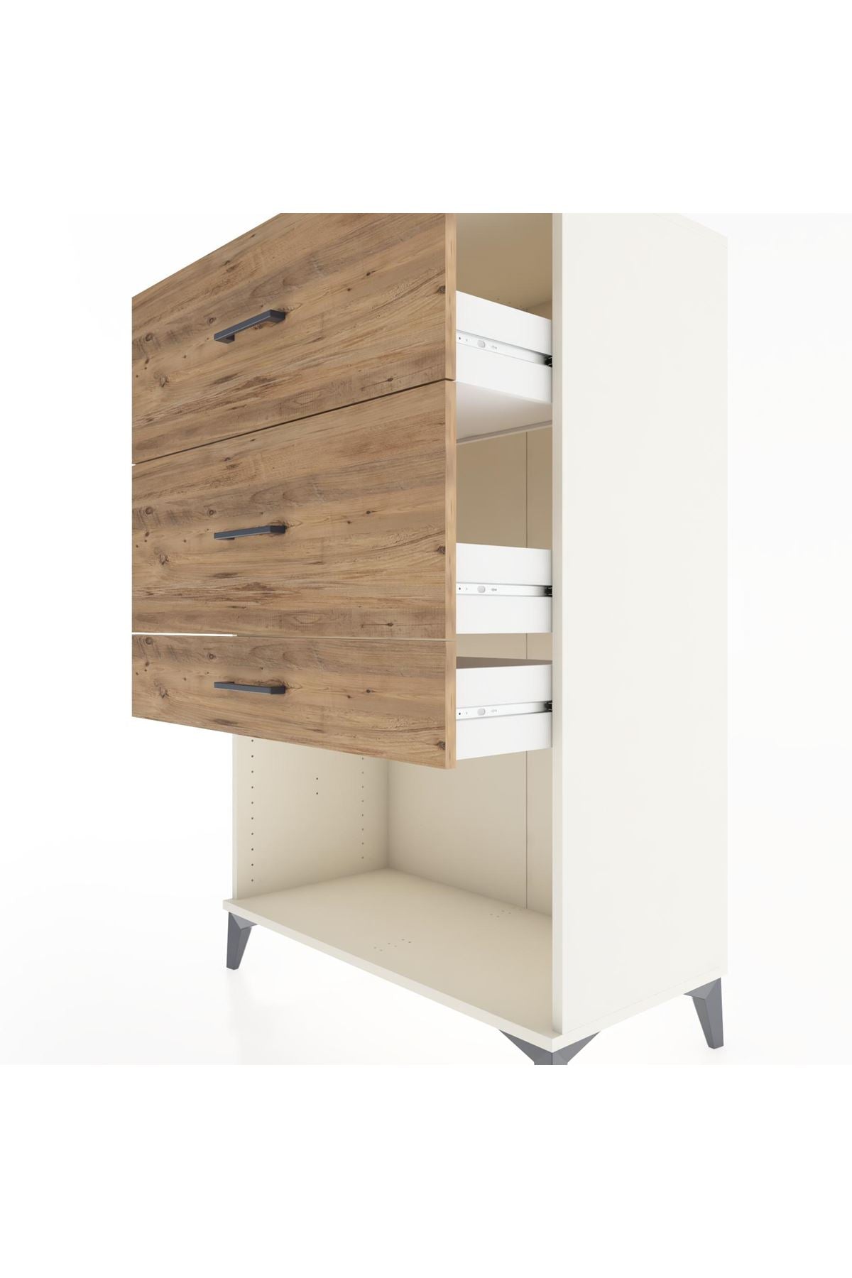 Hyperion Dolap 3 Çekmeceli 88x44x134 - S51M065V3B