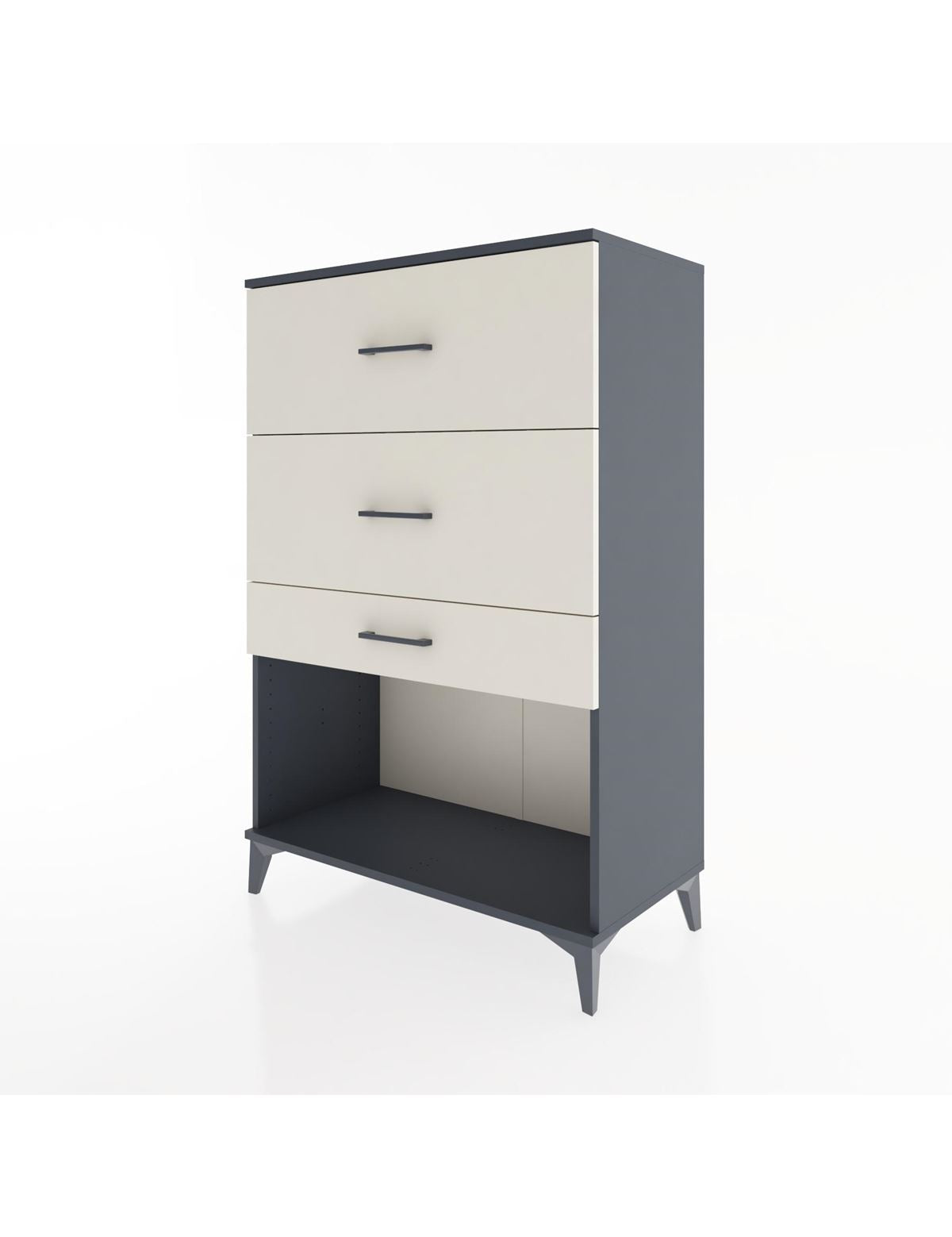 Hyperion Dolap 3 Çekmeceli 88x44x134 - S51M065V4B