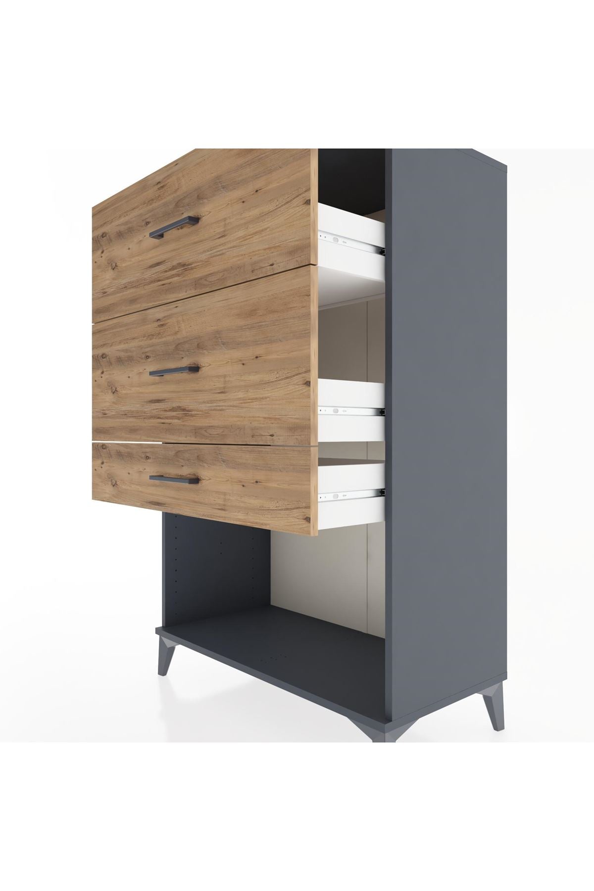 Hyperion Dolap 3 Çekmeceli 88x44x134 - S51M065V6B