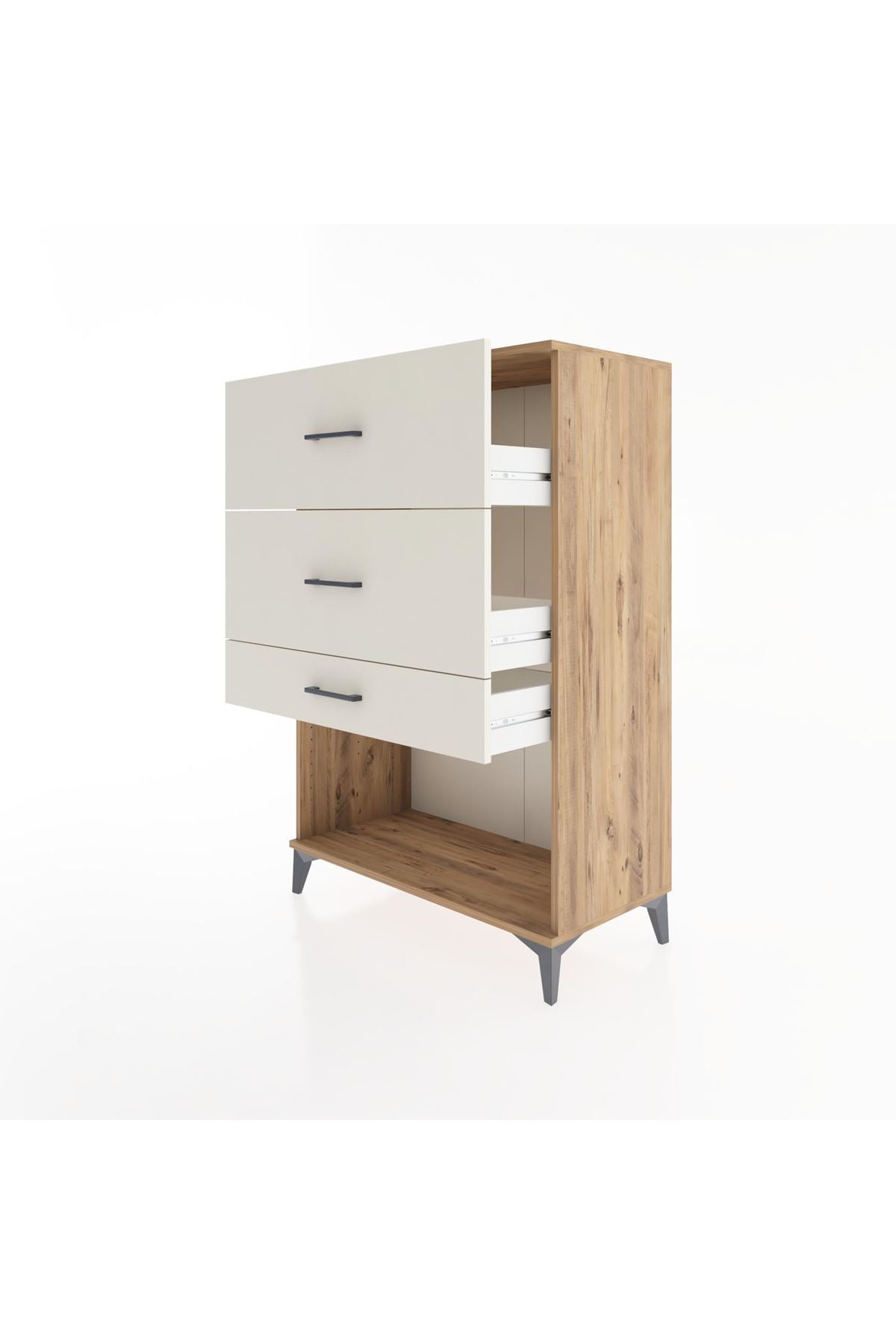 Hyperion Dolap 3 Çekmeceli 88x44x134 - S51M065V7B