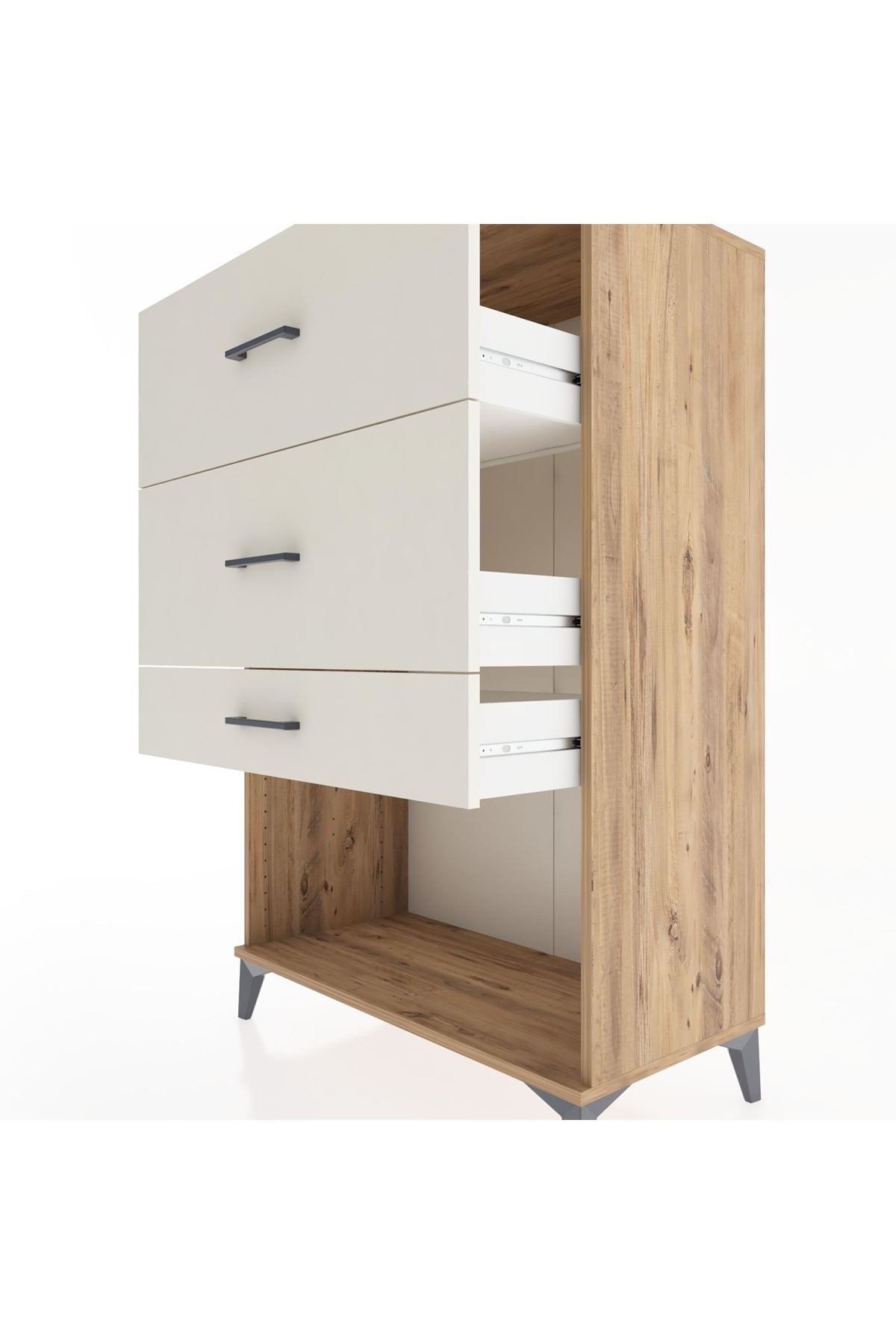 Hyperion Dolap 3 Çekmeceli 88x44x134 - S51M065V7B