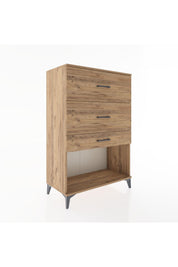 Hyperion Dolap 3 Çekmeceli 88x44x134 - S51M065V9B