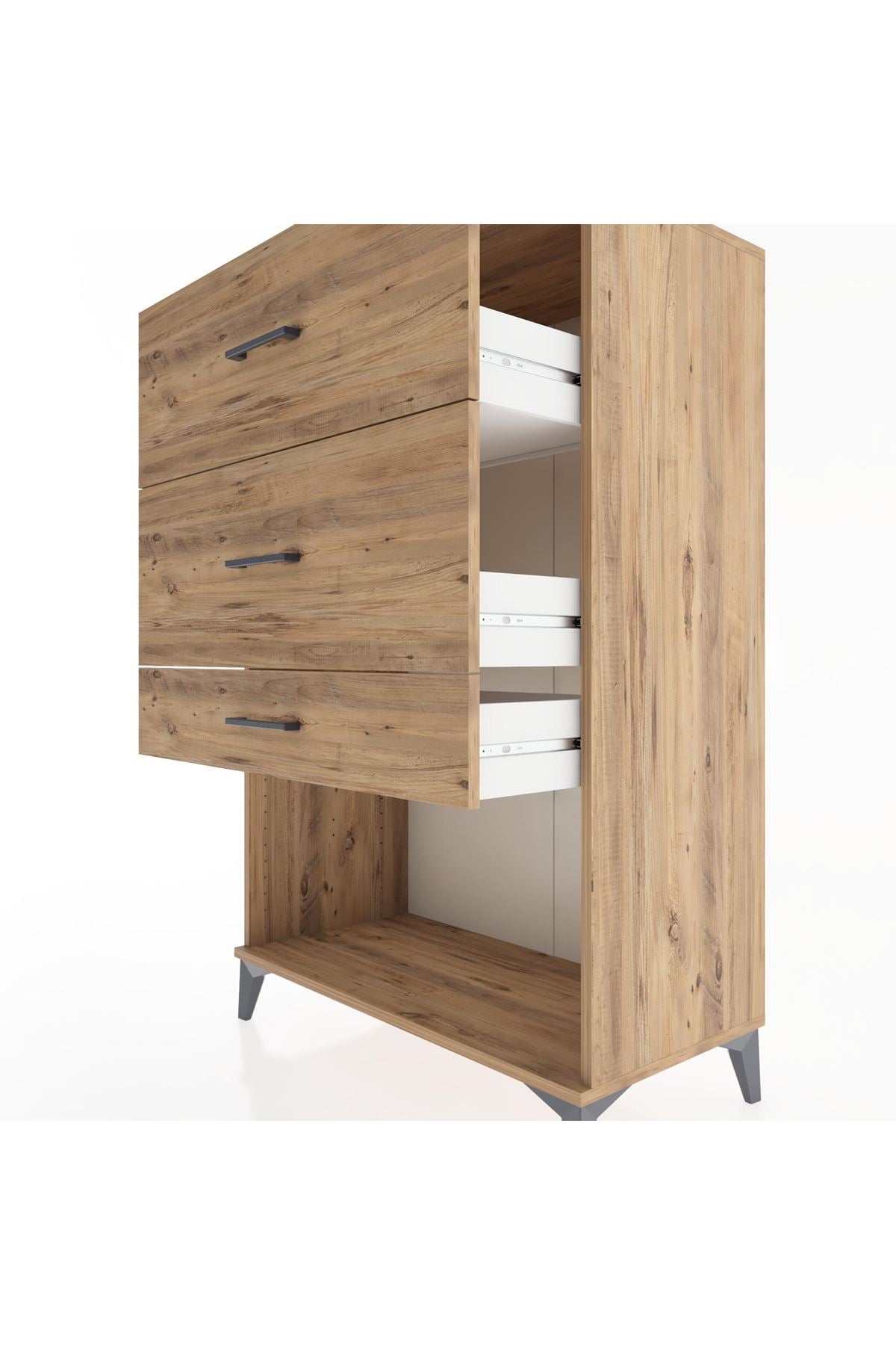 Hyperion Dolap 3 Çekmeceli 88x44x134 - S51M065V9B