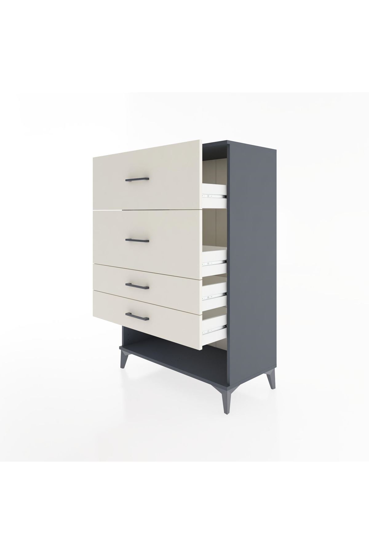 Hyperion Dolap 4 Çekmeceli 88x44x134 - S51M066V4B