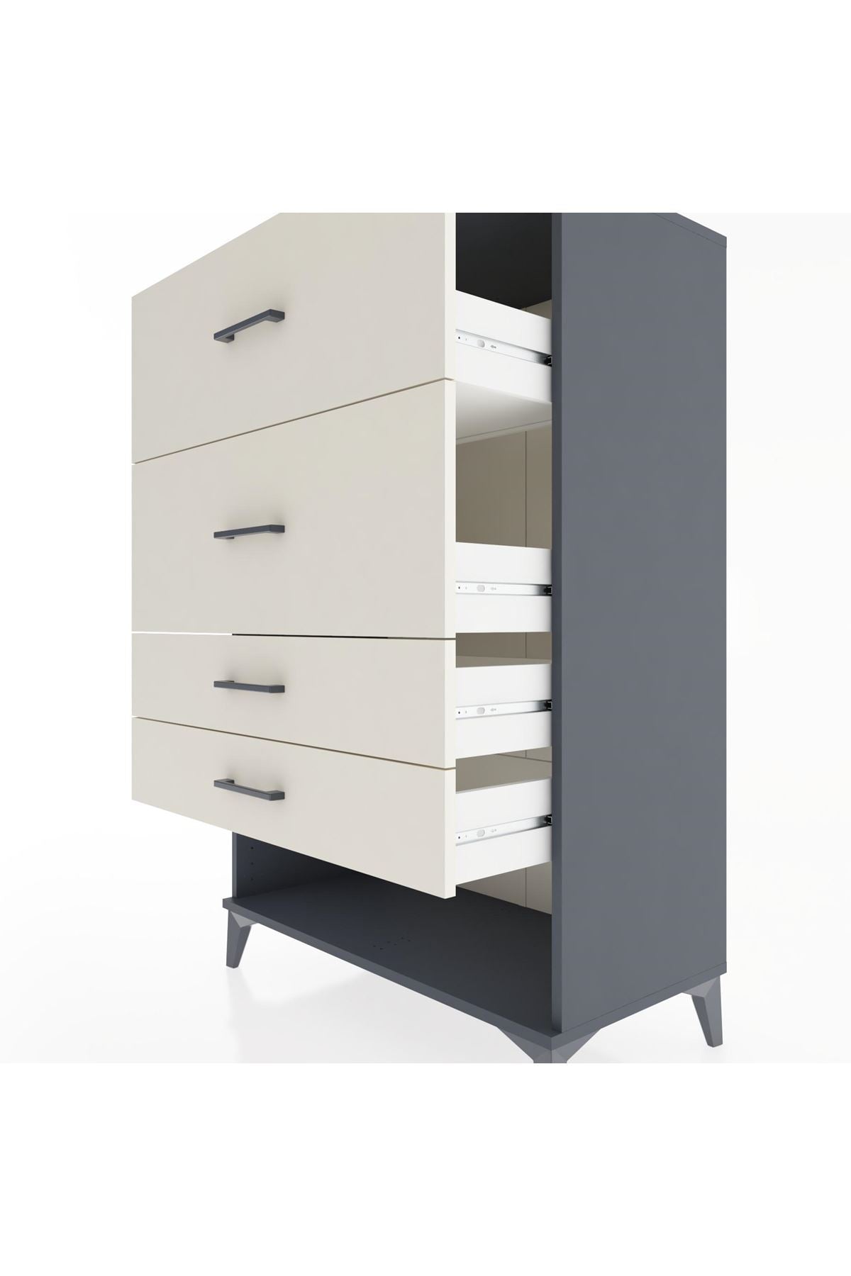 Hyperion Dolap 4 Çekmeceli 88x44x134 - S51M066V4B