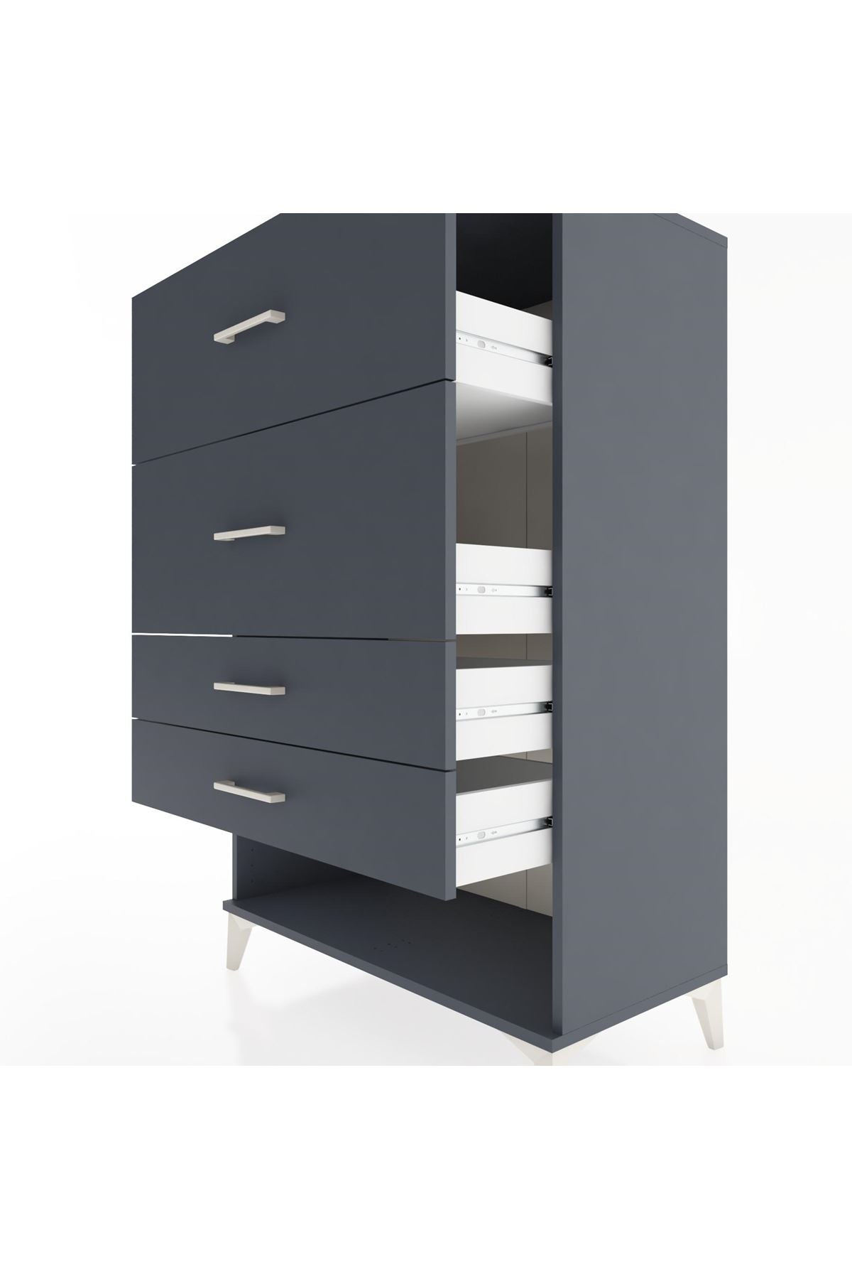 Hyperion Dolap 4 Çekmeceli 88x44x134 - S51M066V5B