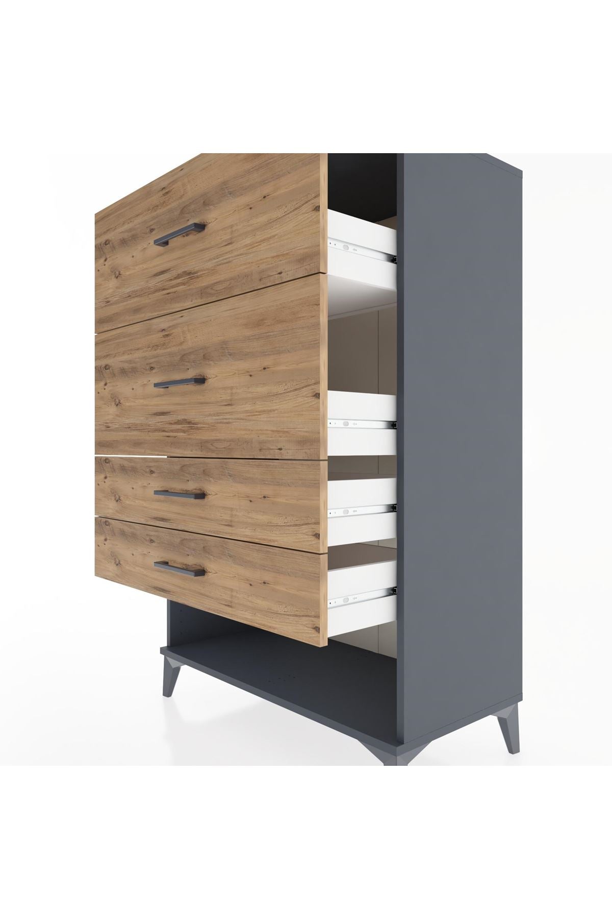 Hyperion Dolap 4 Çekmeceli 88x44x134 - S51M066V6B