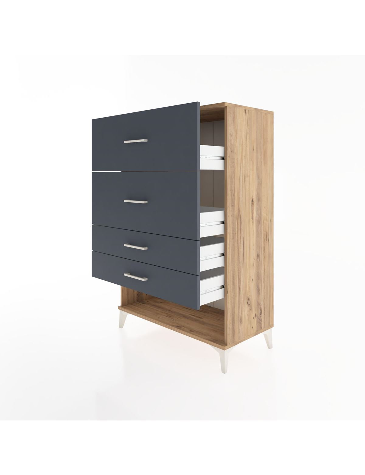 Hyperion Dolap 4 Çekmeceli 88x44x134 - S51M066V8B