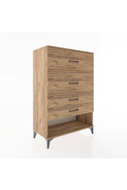Hyperion Dolap 4 Çekmeceli 88x44x134 - S51M066V9B