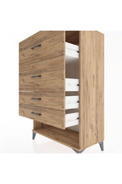 Hyperion Dolap 4 Çekmeceli 88x44x134 - S51M066V9B