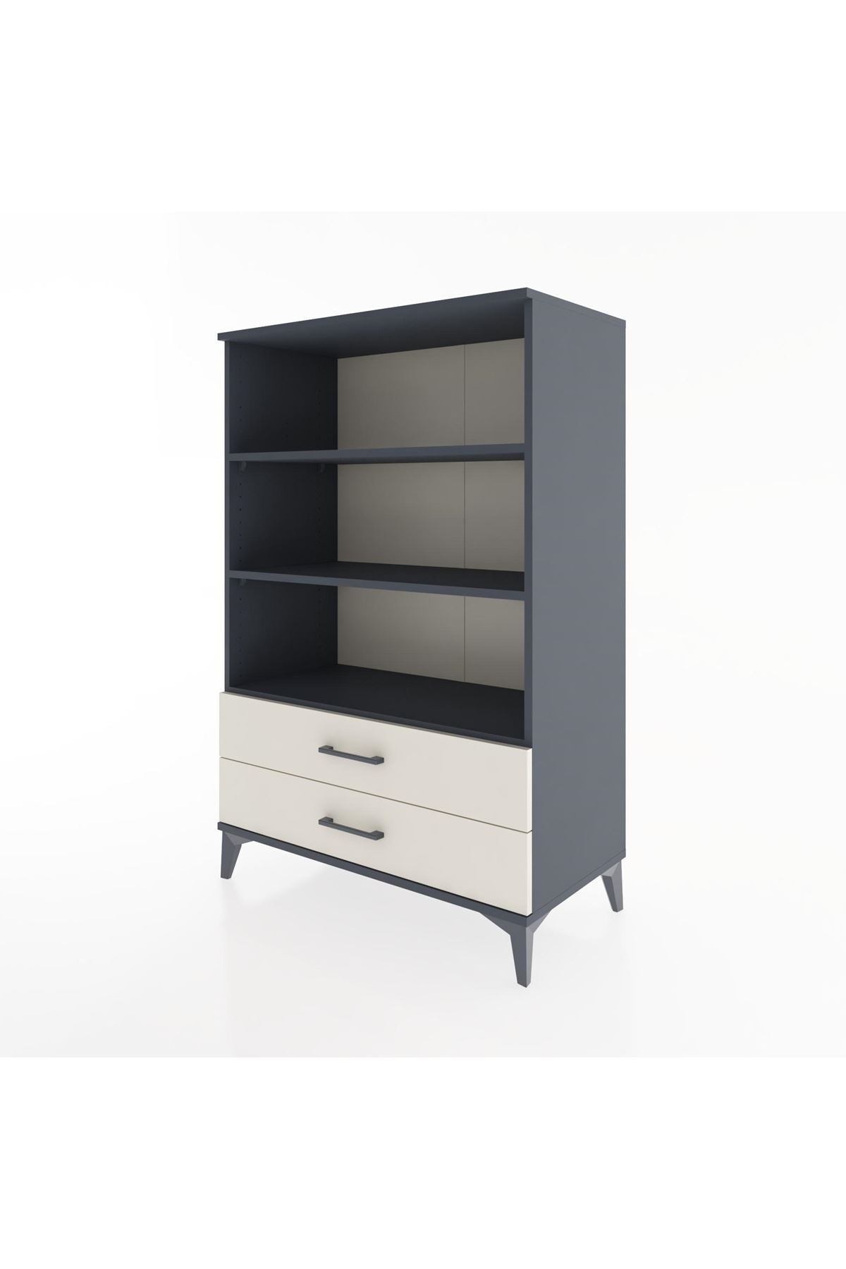 Hyperion Dolap 3 Raflı 2 Çekmeceli 88x44x134 - S51M067V4B