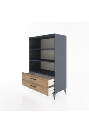 Hyperion Dolap 3 Raflı 2 Çekmeceli 88x44x134 - S51M067V6B
