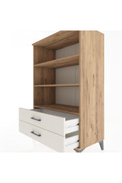 Hyperion Dolap 3 Raflı 2 Çekmeceli 88x44x134 - S51M067V7B