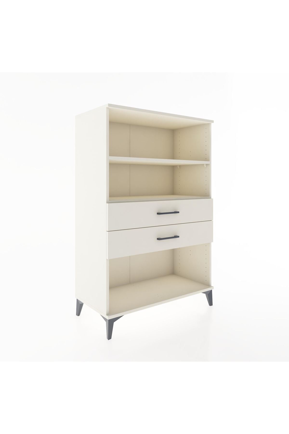 Hyperion Dolap 2 Raflı 2 Çekmeceli 88x44x134 - S51M068V1B