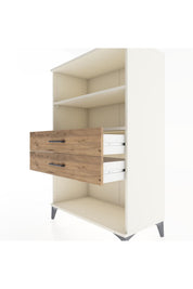 Hyperion Dolap 2 Raflı 2 Çekmeceli 88x44x134 - S51M068V3B