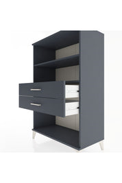 Hyperion Dolap 2 Raflı 2 Çekmeceli 88x44x134 - S51M068V5B