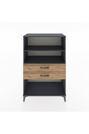 Hyperion Dolap 2 Raflı 2 Çekmeceli 88x44x134 - S51M068V6B