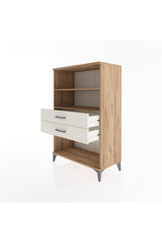 Hyperion Dolap 2 Raflı 2 Çekmeceli 88x44x134 - S51M068V7B