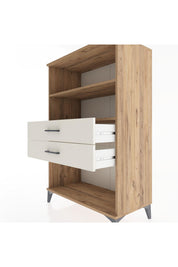 Hyperion Dolap 2 Raflı 2 Çekmeceli 88x44x134 - S51M068V7B