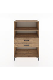 Hyperion Dolap 2 Raflı 2 Çekmeceli 88x44x134 - S51M068V9B