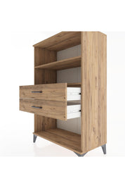 Hyperion Dolap 2 Raflı 2 Çekmeceli 88x44x134 - S51M068V9B
