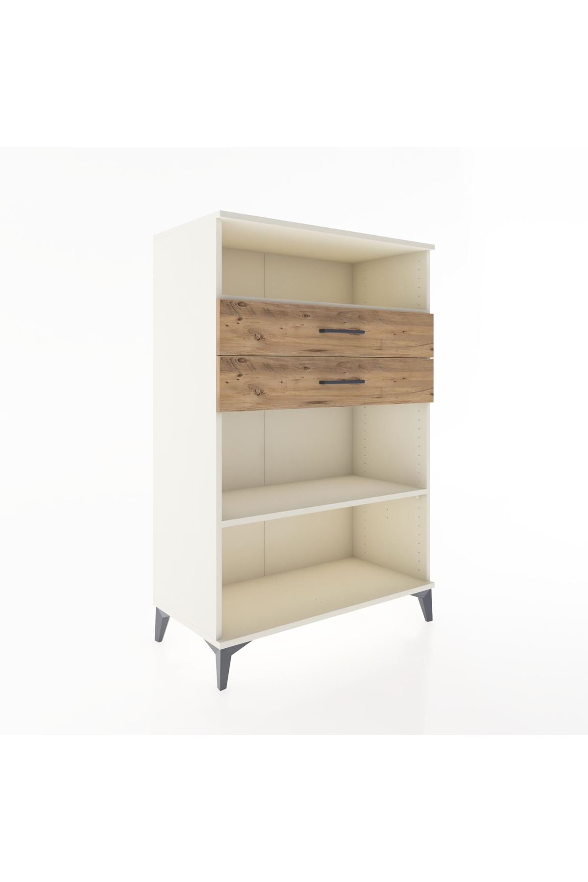 Hyperion Dolap 2 Raflı 2 Çekmeceli 88x44x134 - S51M069V3B