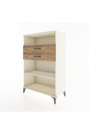 Hyperion Dolap 2 Raflı 2 Çekmeceli 88x44x134 - S51M069V3B