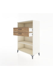 Hyperion Dolap 2 Raflı 2 Çekmeceli 88x44x134 - S51M069V3B