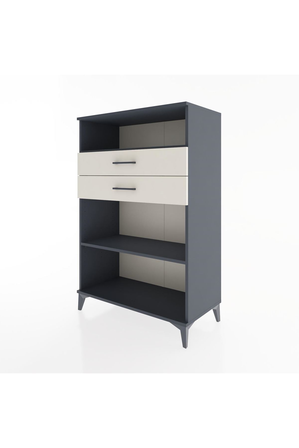 Hyperion Dolap 2 Raflı 2 Çekmeceli 88x44x134 - S51M069V4B