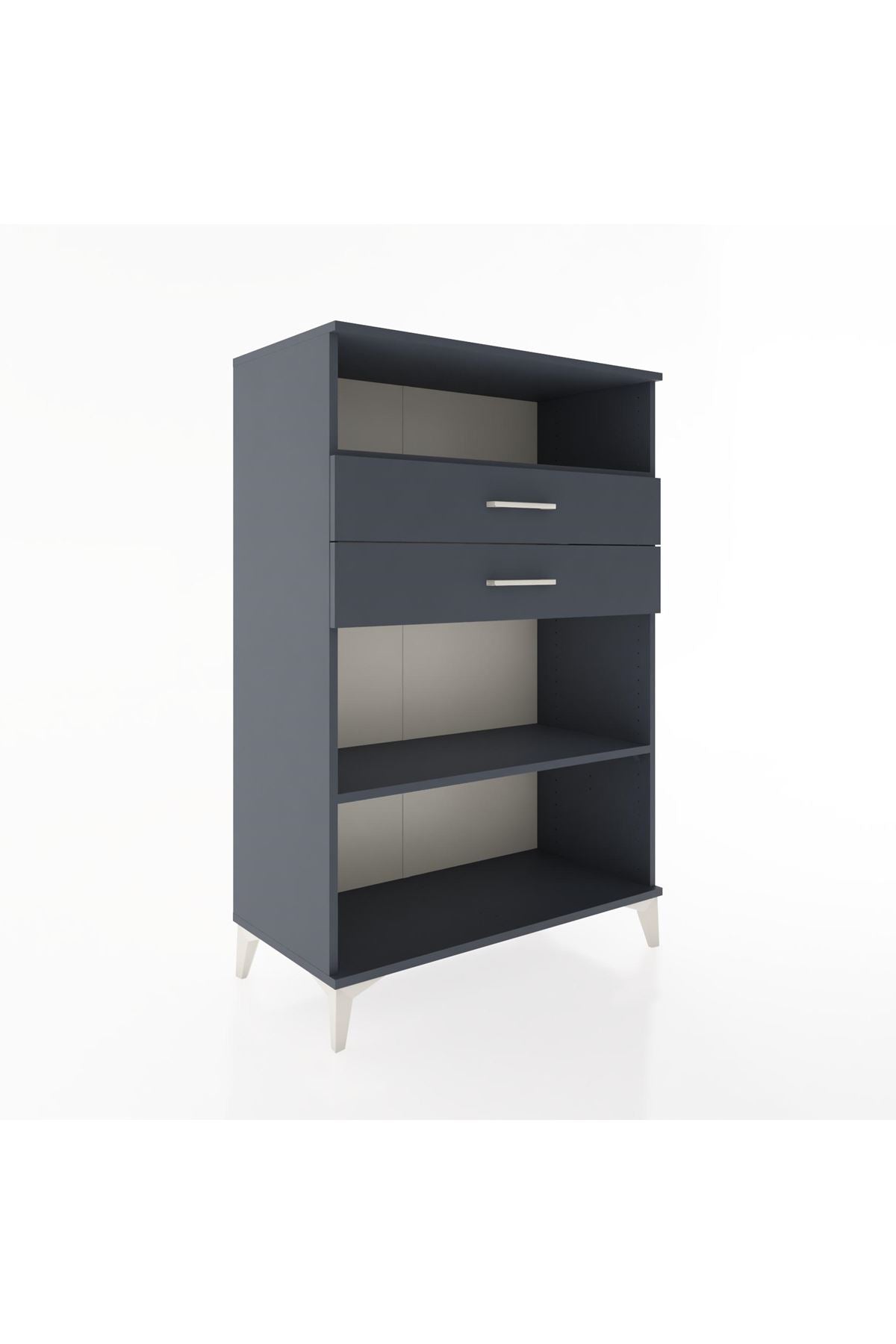 Hyperion Dolap 2 Raflı 2 Çekmeceli 88x44x134 - S51M069V5B