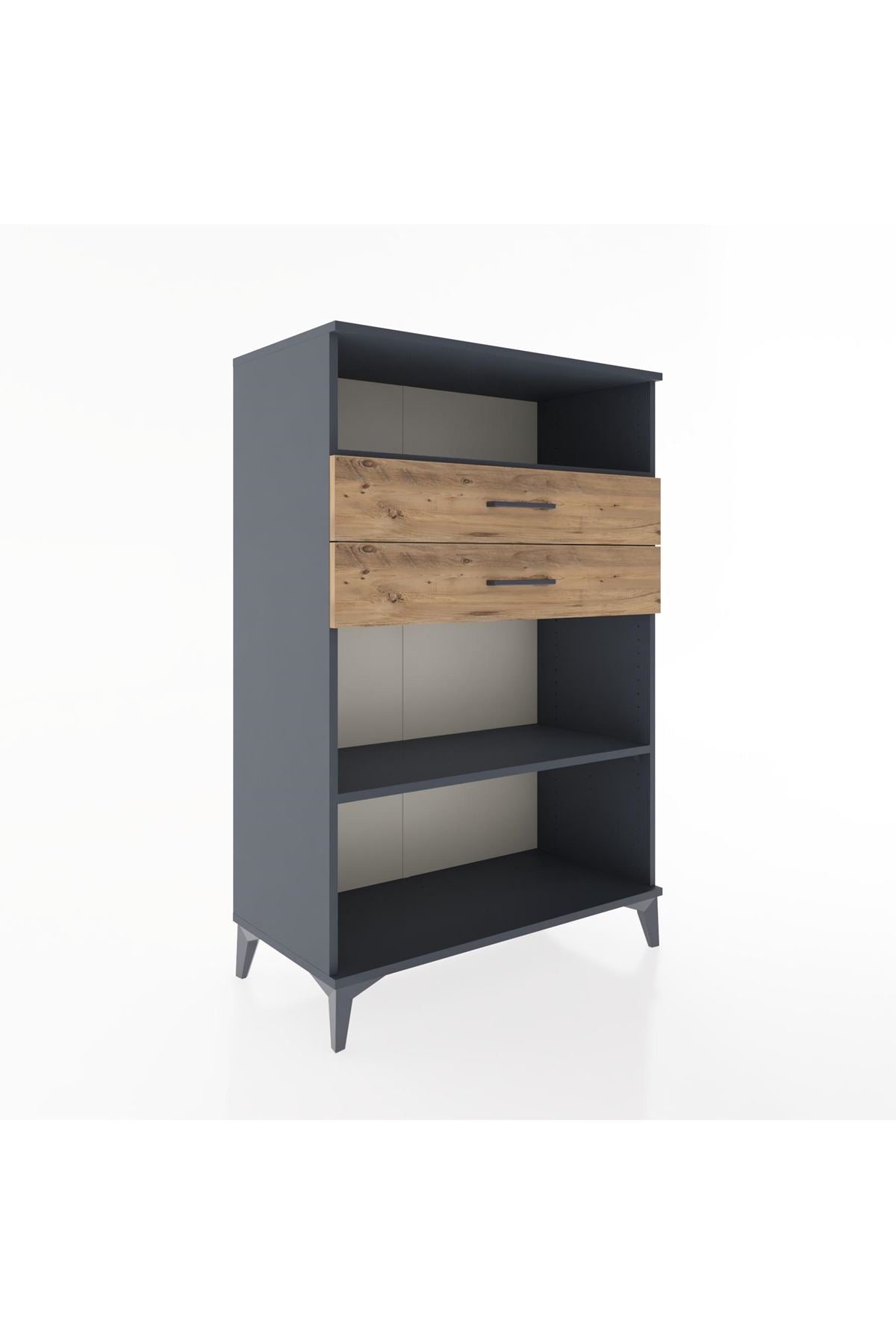 Hyperion Dolap 2 Raflı 2 Çekmeceli 88x44x134 - S51M069V6B