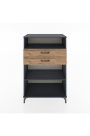 Hyperion Dolap 2 Raflı 2 Çekmeceli 88x44x134 - S51M069V6B
