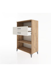 Hyperion Dolap 2 Raflı 2 Çekmeceli 88x44x134 - S51M069V7B