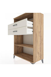 Hyperion Dolap 2 Raflı 2 Çekmeceli 88x44x134 - S51M069V7B