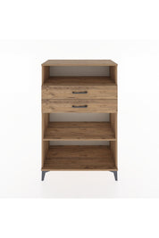Hyperion Dolap 2 Raflı 2 Çekmeceli 88x44x134 - S51M069V9B